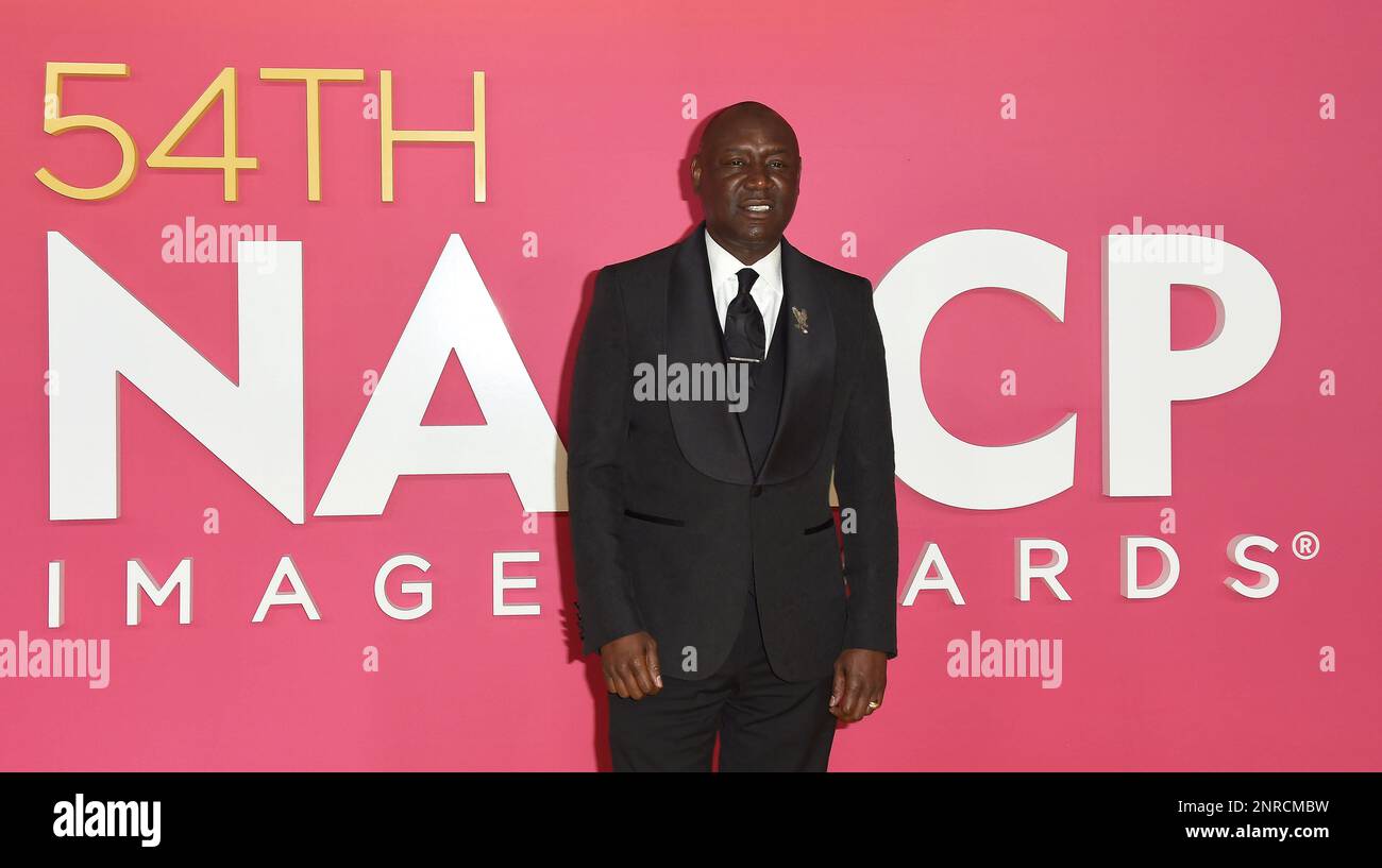 Benjamin Crump arriving to the 54th NAACP Image Awards held at the