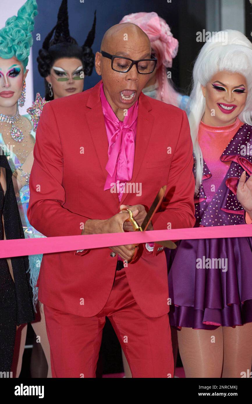 Photo by: zzKGC-247STAR MAXIPx 2020 11820 RuPaul at the opening  ceremony for RuPauls DragCon UK 2020 presented by World of Wonder on  January 18, 2020 at Olympia in London, Engand, UK Stock