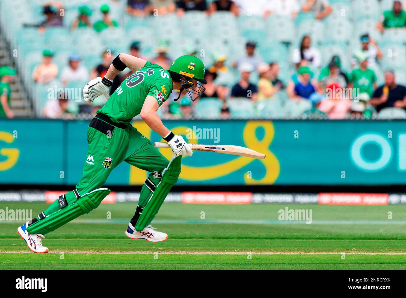 MELBOURNE, AUSTRALIA JANUARY 18 Nick Larkin of Melbourne Stars runs