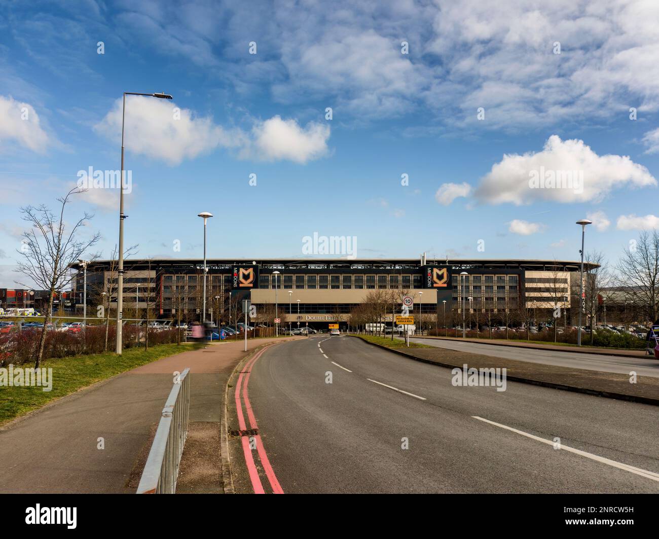 Stadium MK in Milton Keynes, Buckinghamshire, UK Stock Photo
