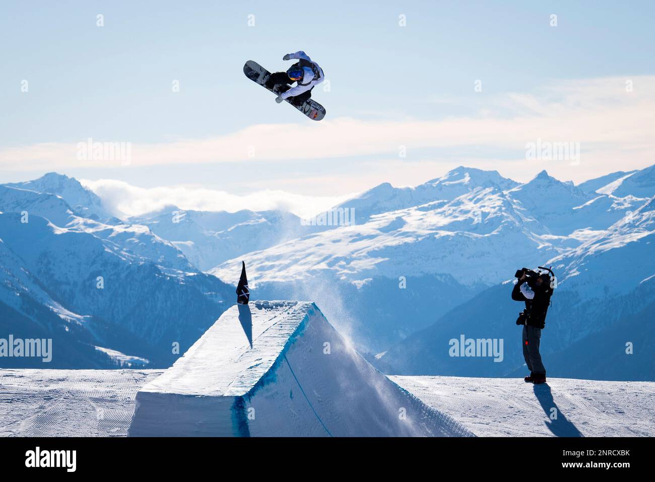Justus Henkes of United States competes during the final run of the