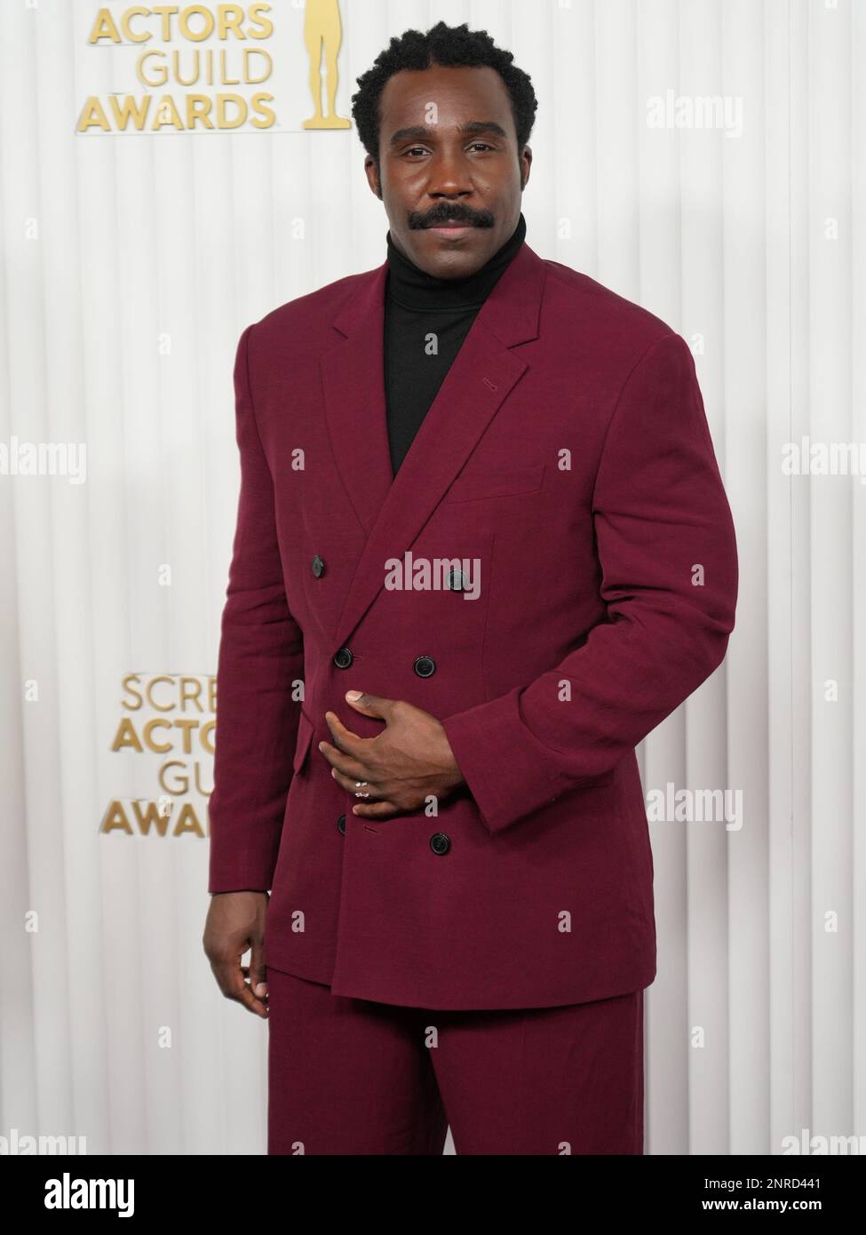 Tramell Tillman arrives at the 29th Annual Screen Actors Guild Awards ...