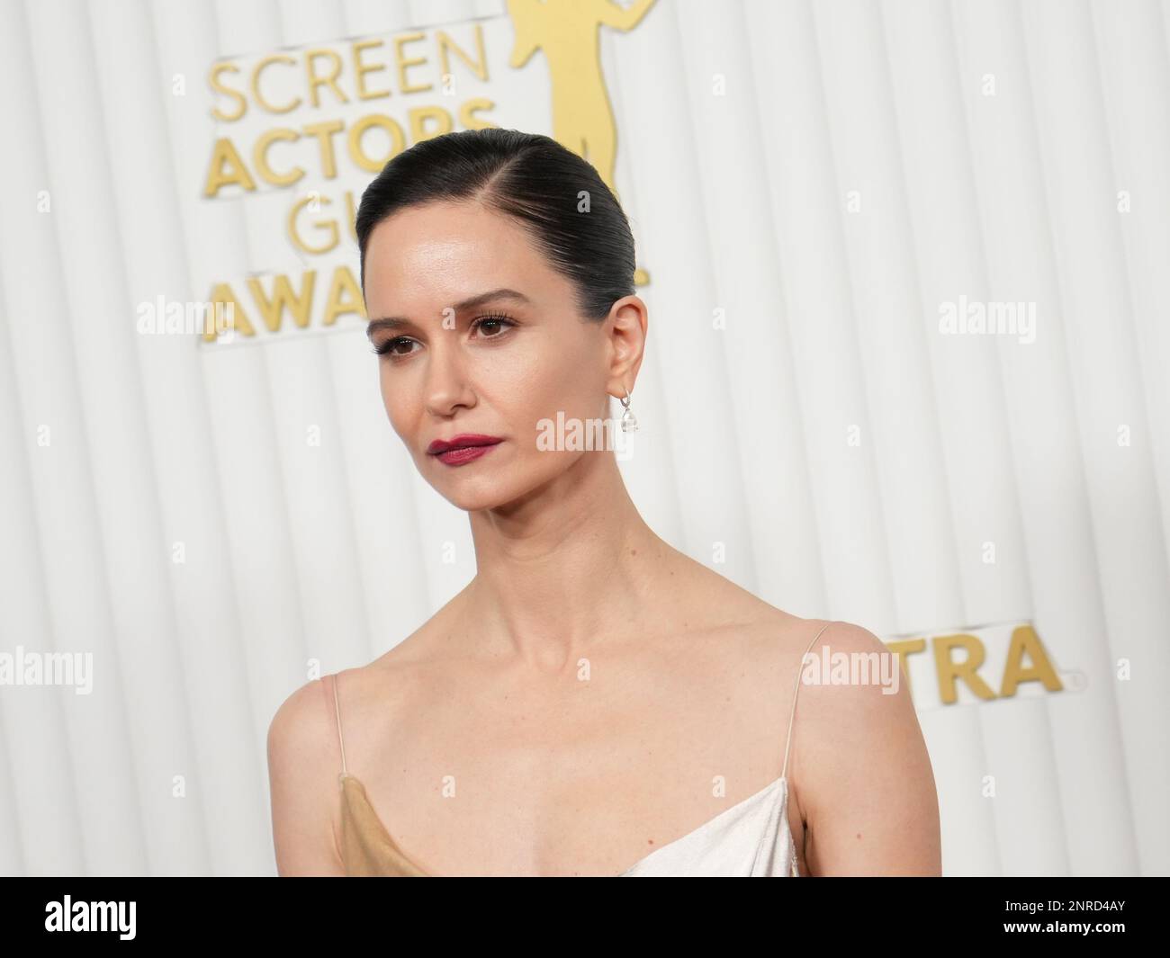 Los Angeles, USA. 26th Feb, 2023. Katherine Waterston arrives at the