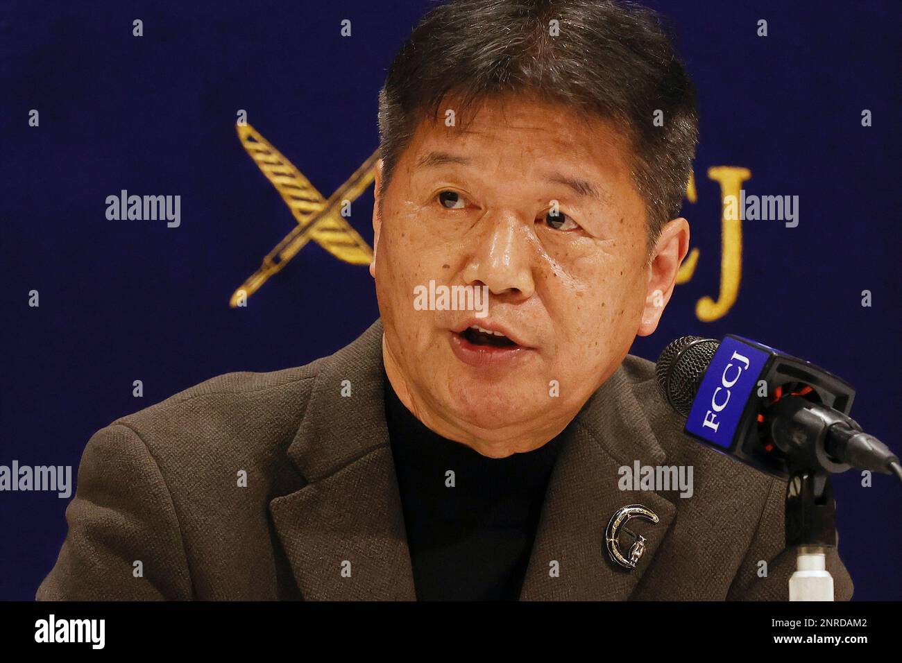 Tokyo, Japan. 27th Feb, 2023. Nobuyuki Matsutake, Former member of Japanese Communist Party (JCP