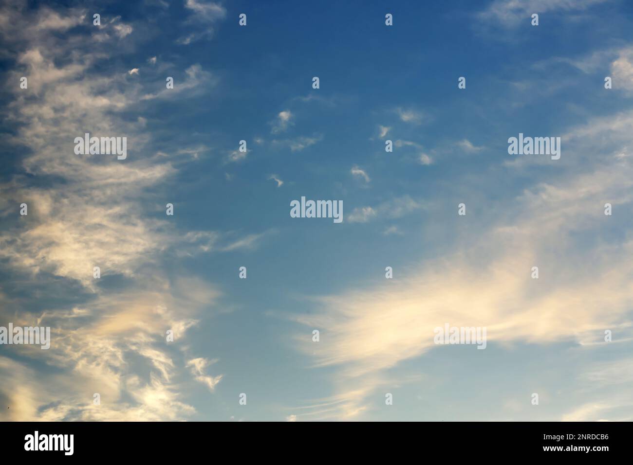 Beautiful white clouds in blue hi-res stock photography and images - Alamy
