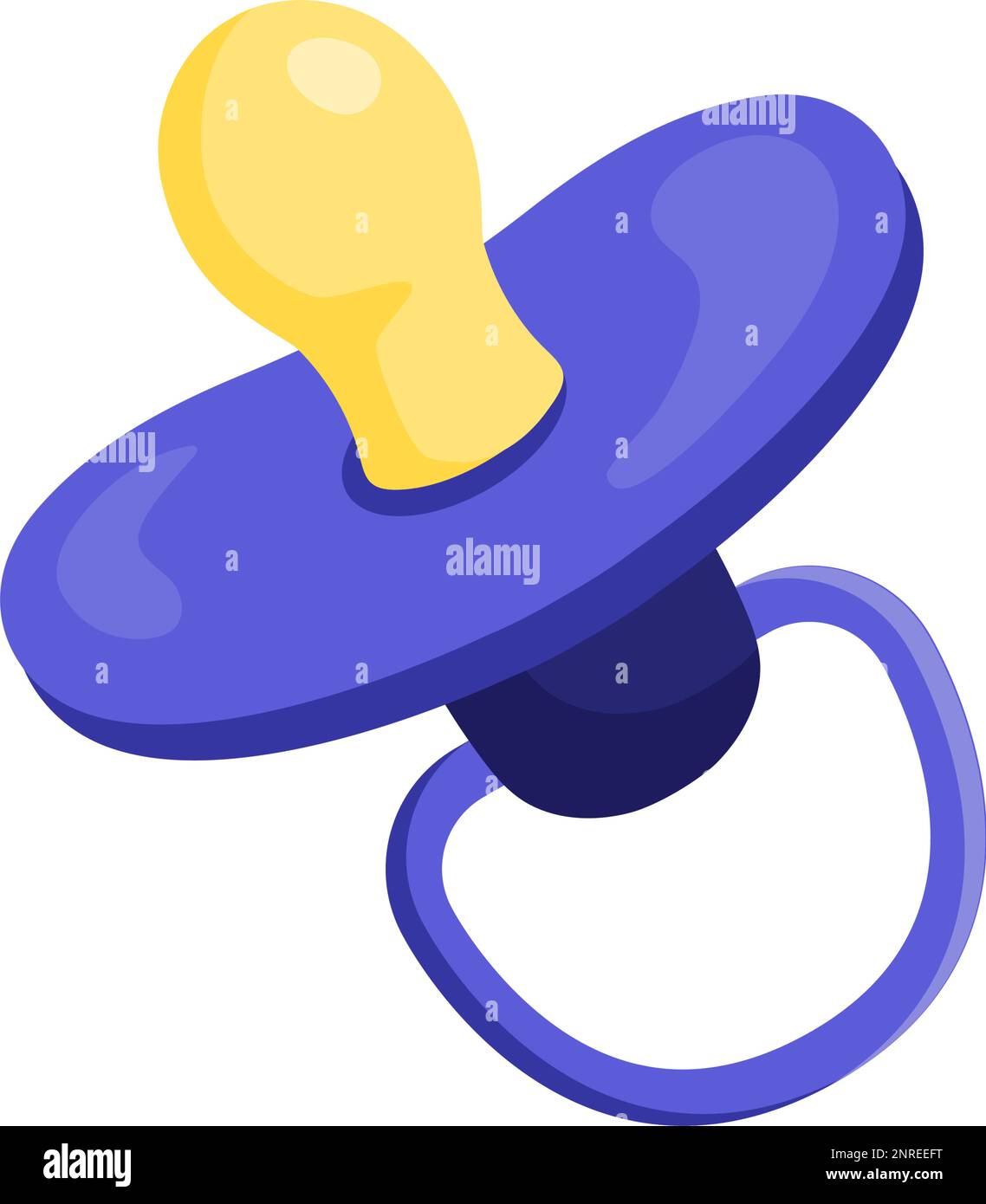 kid pacifier cartoon vector illustration Stock Vector Image & Art Alamy