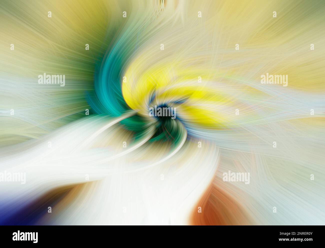 Colourful, swirling patterns Stock Photo