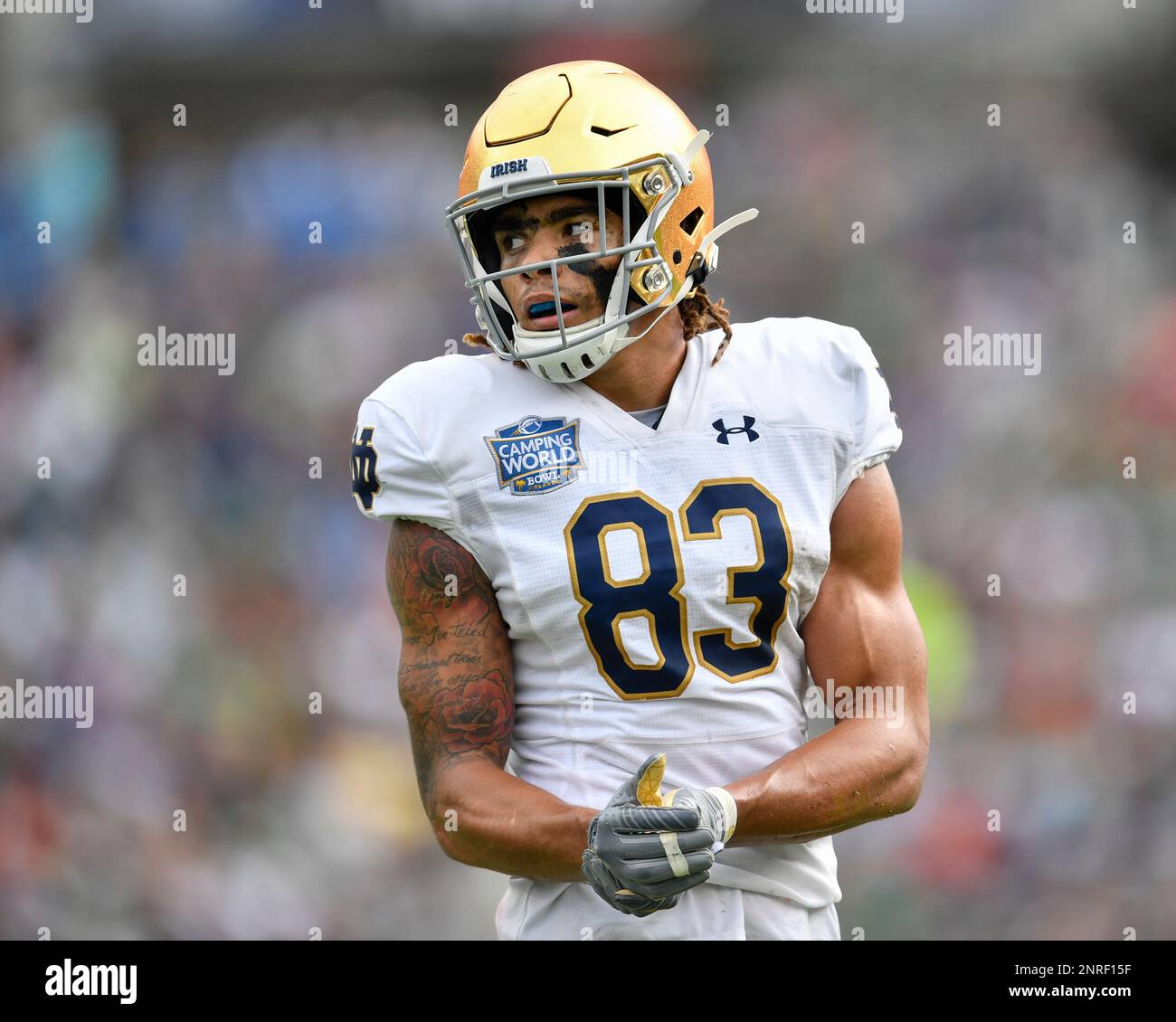 ORLANDO, FL DECEMBER 28 Notre Dame Fighting Irish wide receiver
