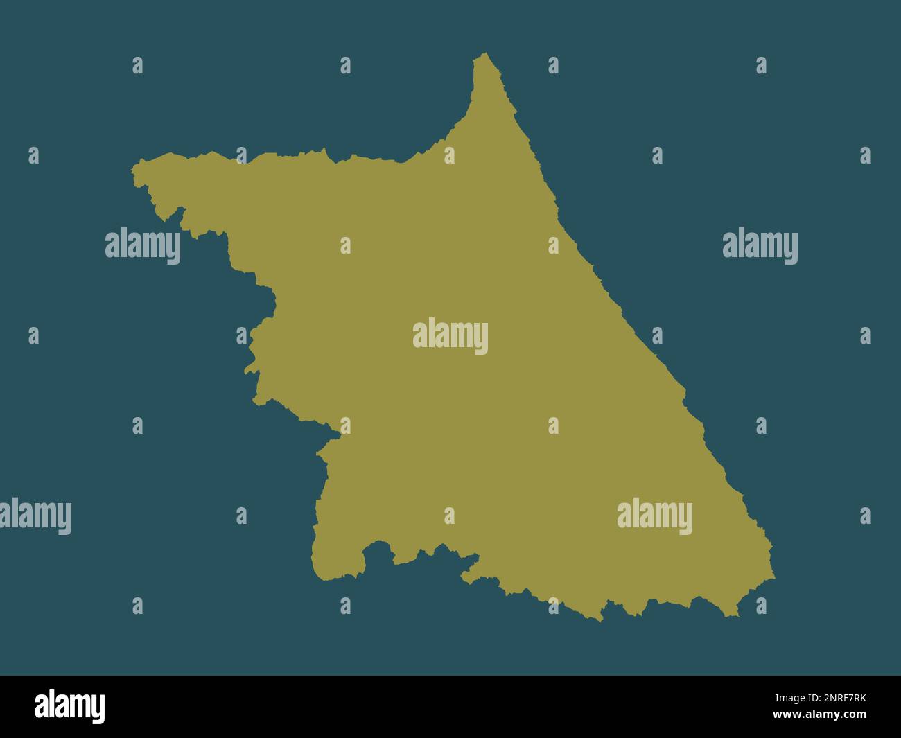 South korea map solid border hi-res stock photography and images - Alamy