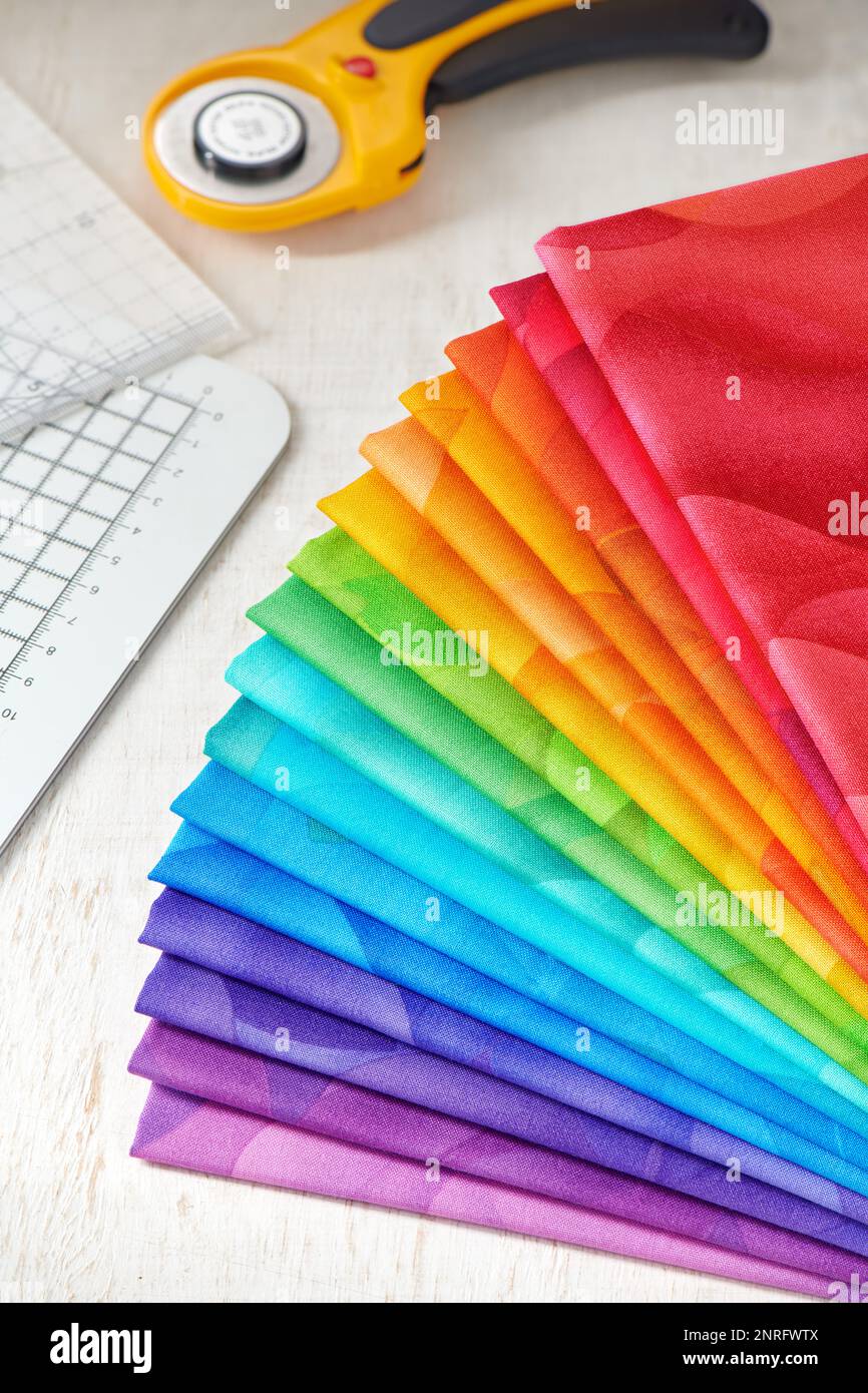Quilting ruler hi-res stock photography and images - Alamy