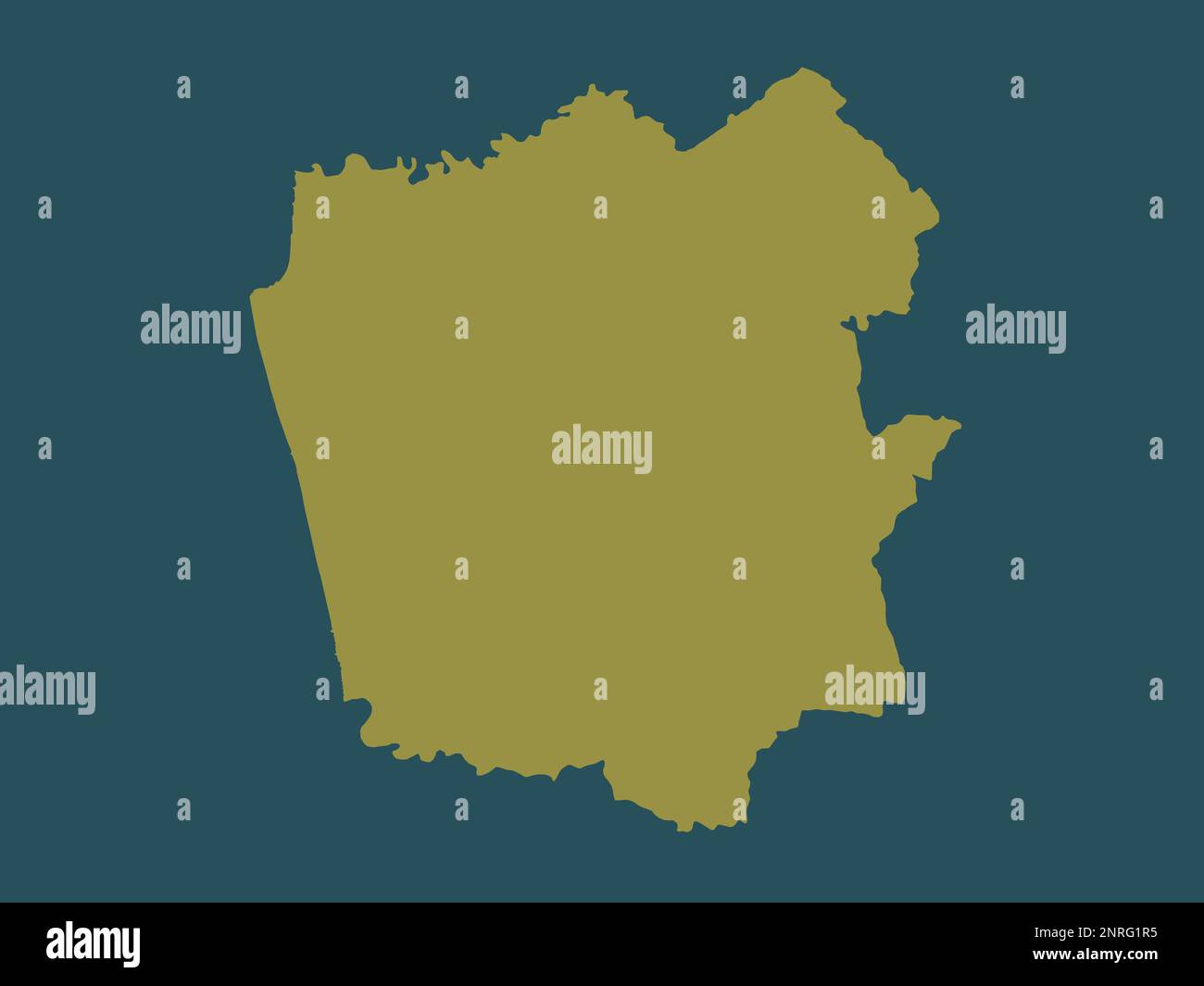 Gampaha, district of Sri Lanka. Solid color shape Stock Photo Alamy