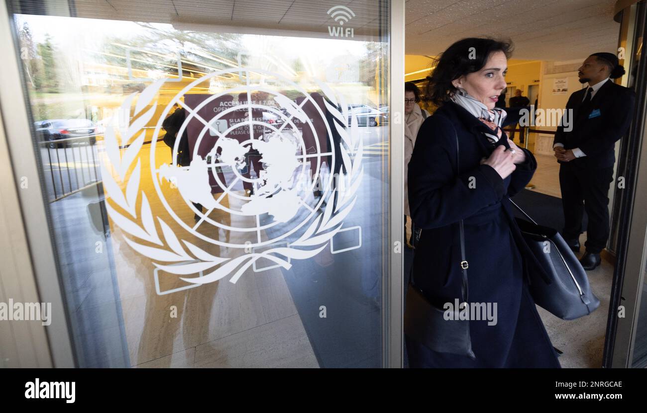 Belgian Foreign Minister Hadja Lahbib Pictured At The Opening Session ...