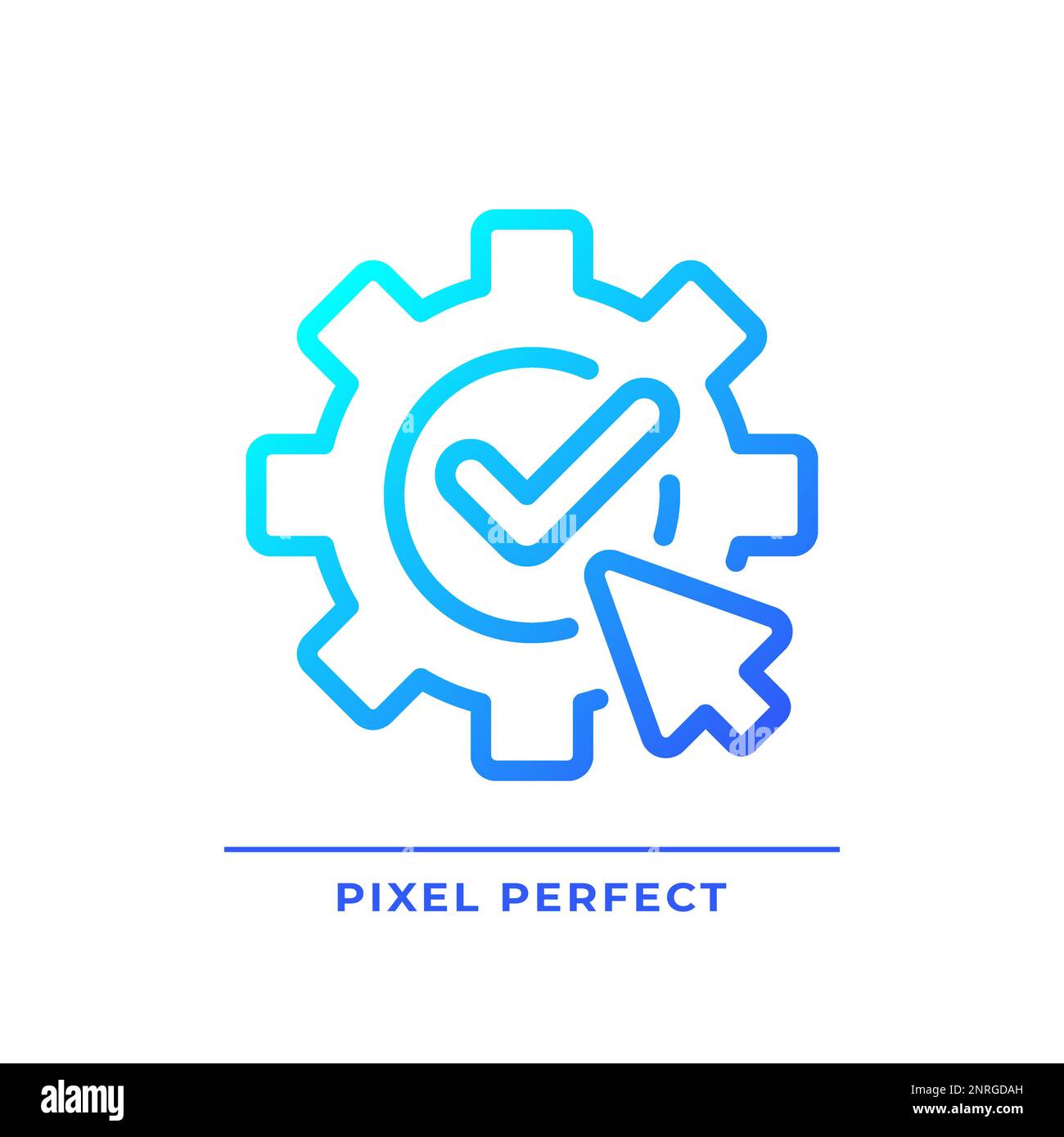 System complete blue gradient hi-res stock photography and images - Alamy
