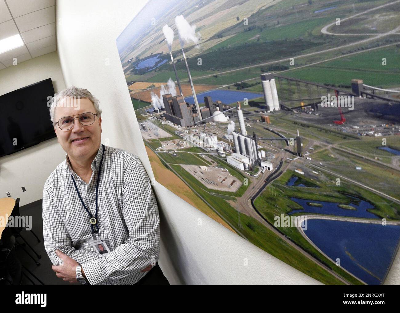 In this Dec. 9, 2019 photo, John Bauer, director of North Dakota