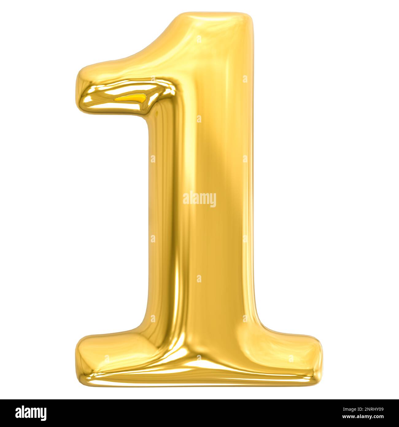 number Gold 3d render with background Stock Photo - Alamy