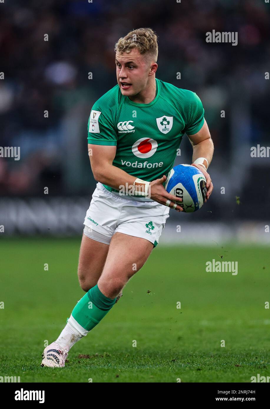 Ireland's Craig Casey in action during the Guinness Six Nations match at  the Stadio Olimpico, Rome. Picture date: Saturday February 25, 2023 Stock  Photo - Alamy