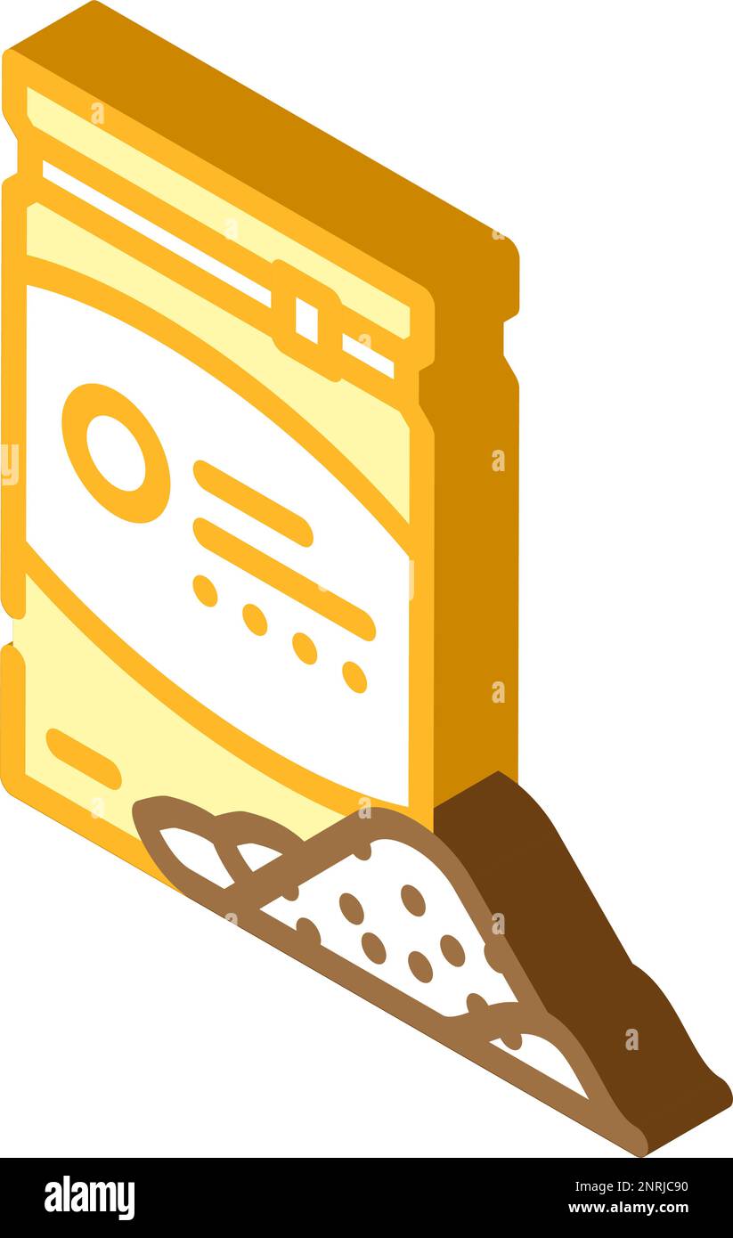 cacao chocolate candy food isometric icon vector illustration Stock ...