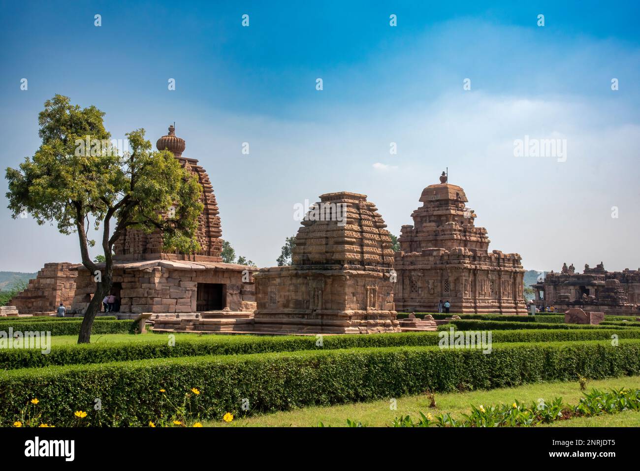 'Pattadakal, also called Raktapura,is a complex of Hindu temples built ...