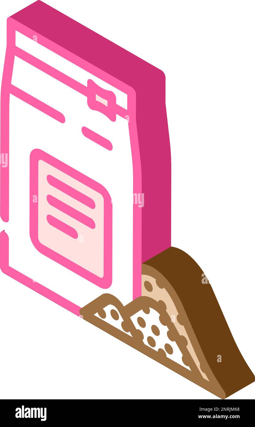 confectionery chocolate candy food isometric icon vector illustration ...