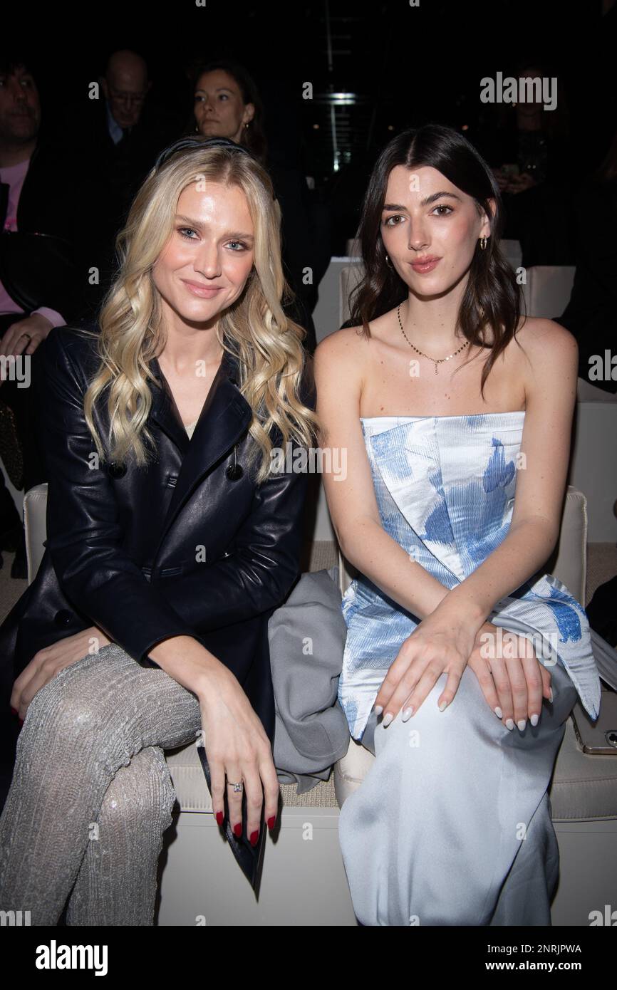 Celina Locks , Kyra Kennedy Milan Fashion Week Women Fall/Winter 23-24