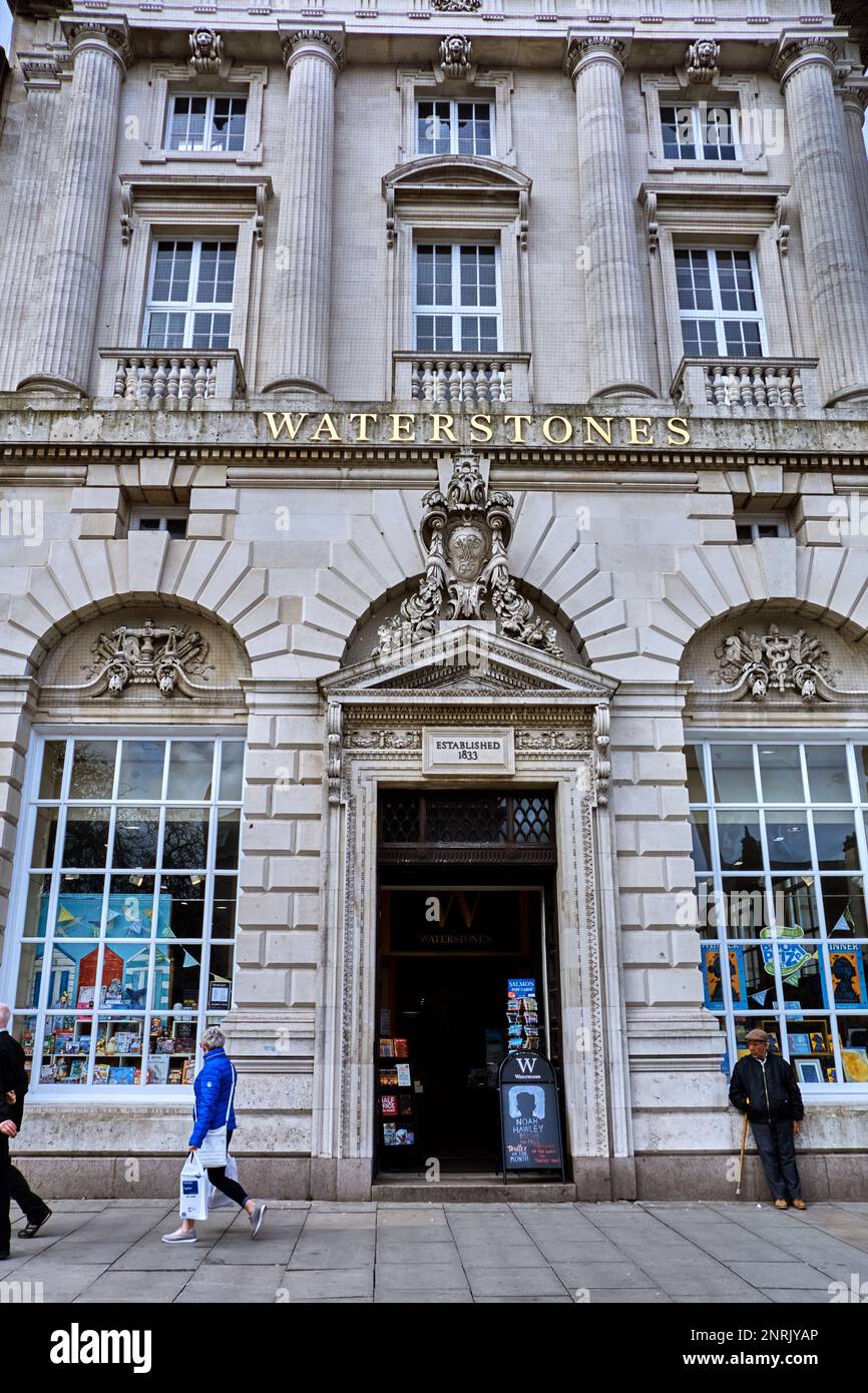 The former Waterstones in Lord Street, Southport, Merseyside