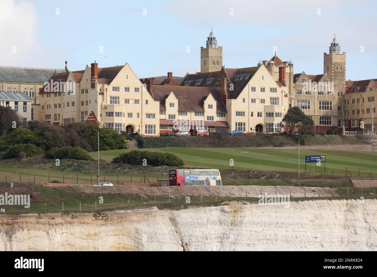 General view of Roedean School just Brighton, East Sussex, UK Stock Photo