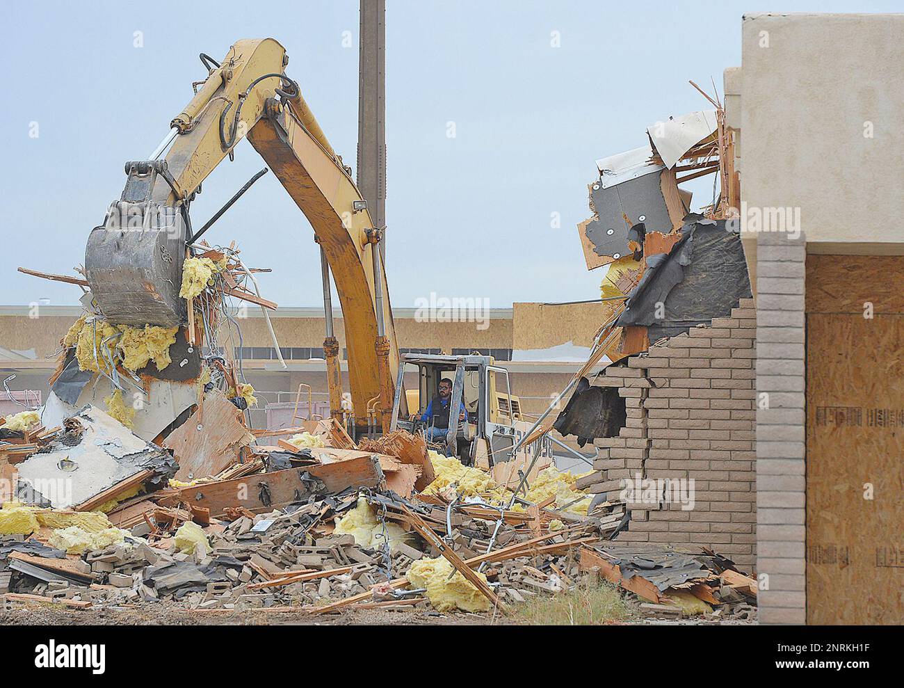The front entrance to the old Yuma Elks Lodge No. 476, 2300 S. Elks