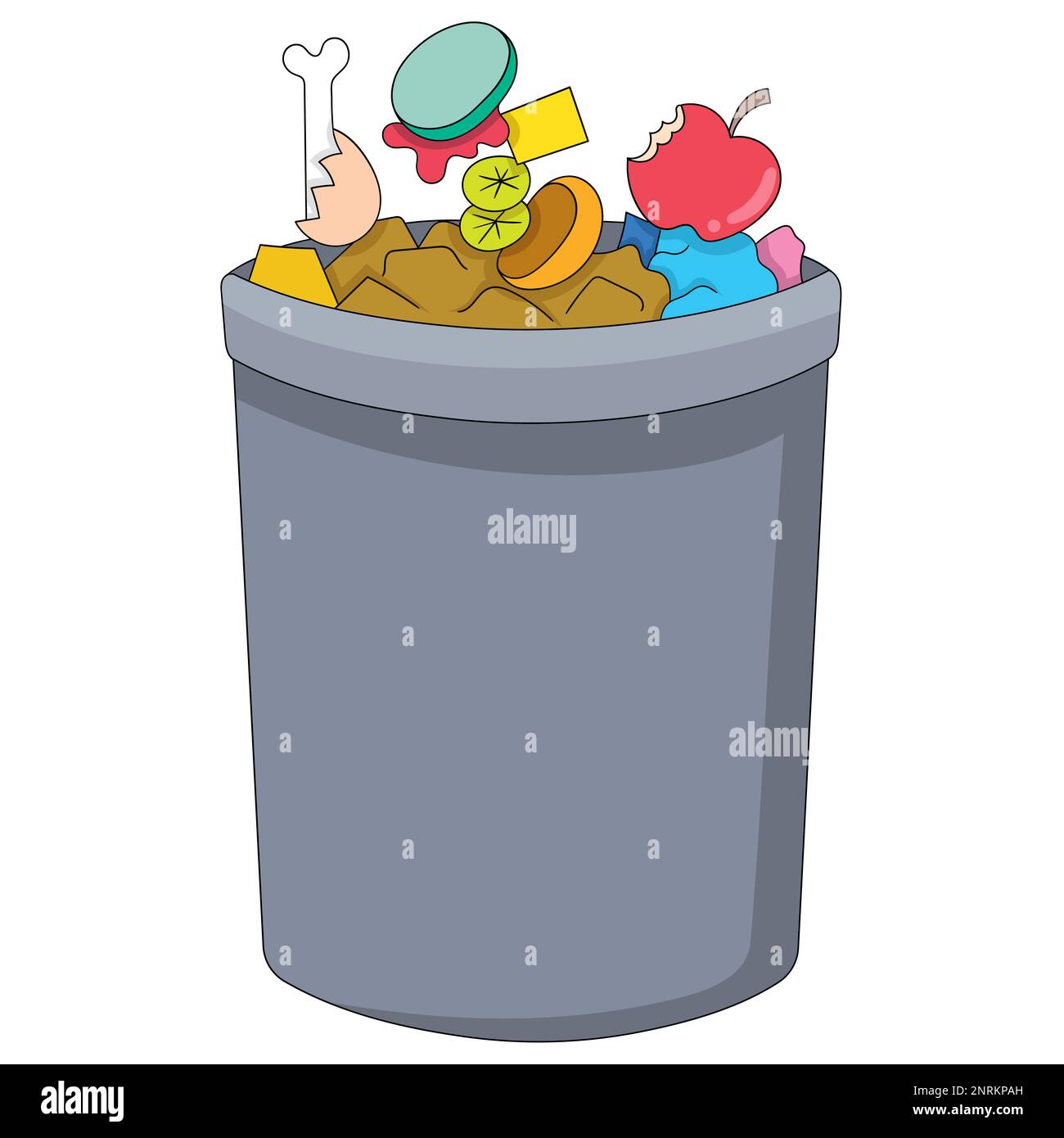 Trash bin art hi-res stock photography and images - Alamy