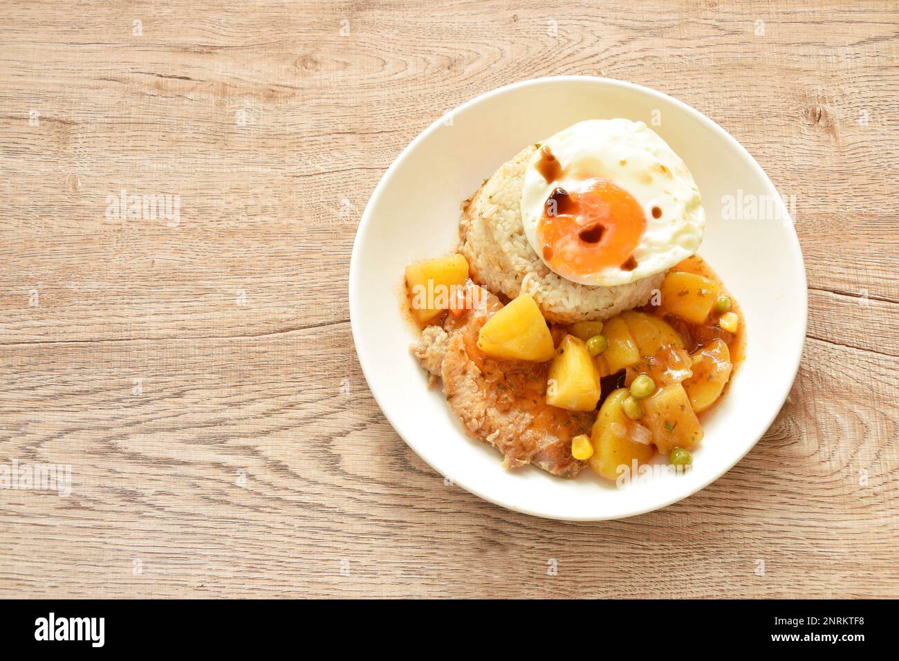 Potatoes Butter Rice Boiled rice potato butter hi-res stock photography and images - Alamy