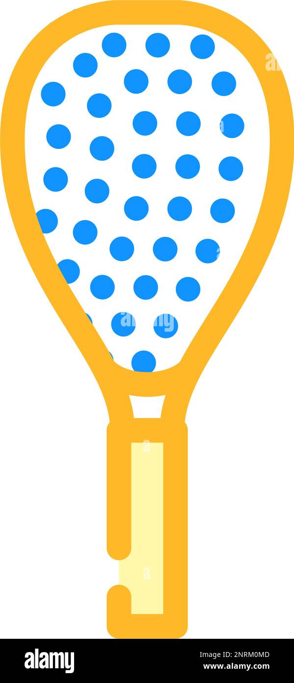 racket game badminton color icon vector illustration Stock Vector Image ...