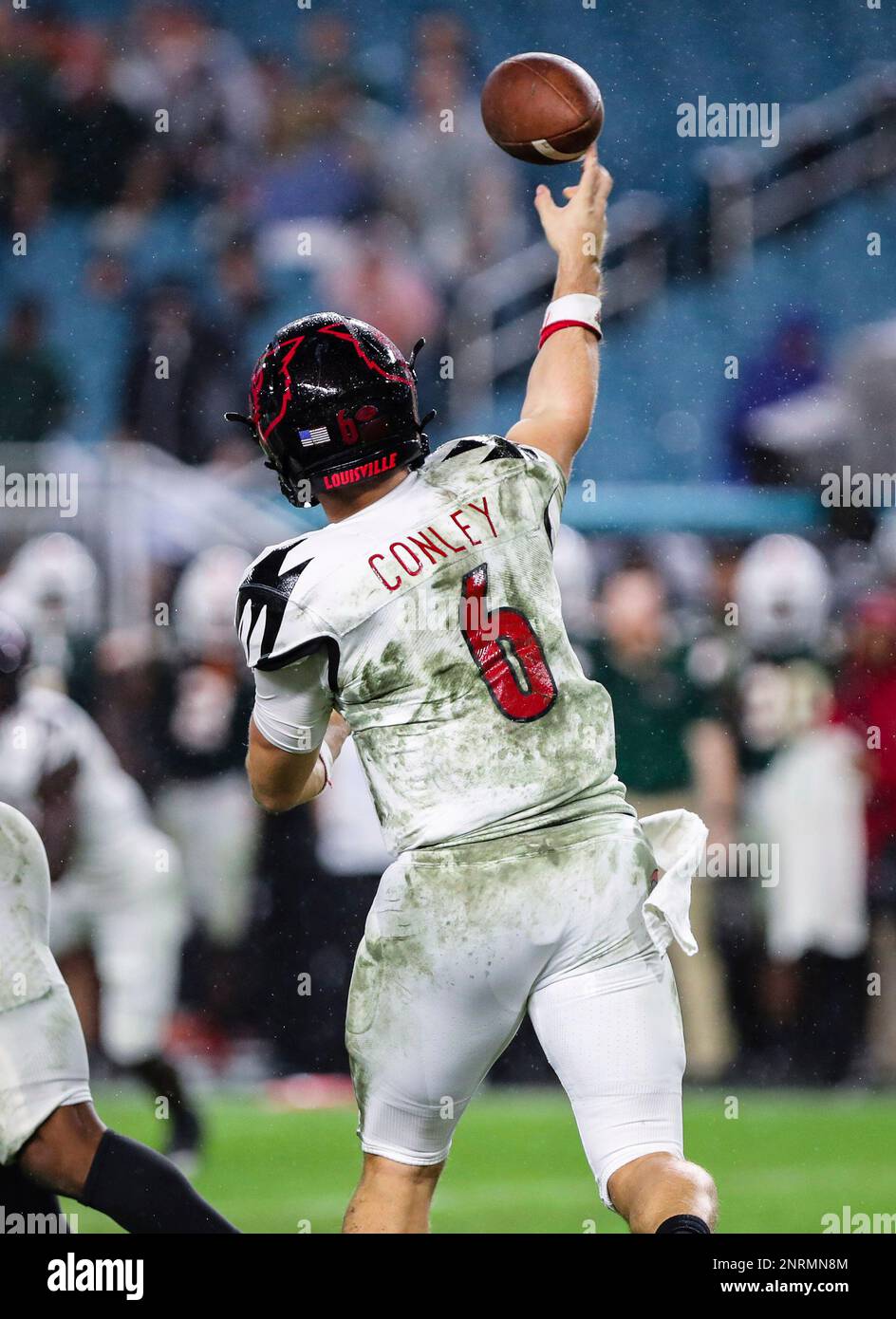 November 09, 2019 Louisville Cardinals quarterback Evan Conley (6