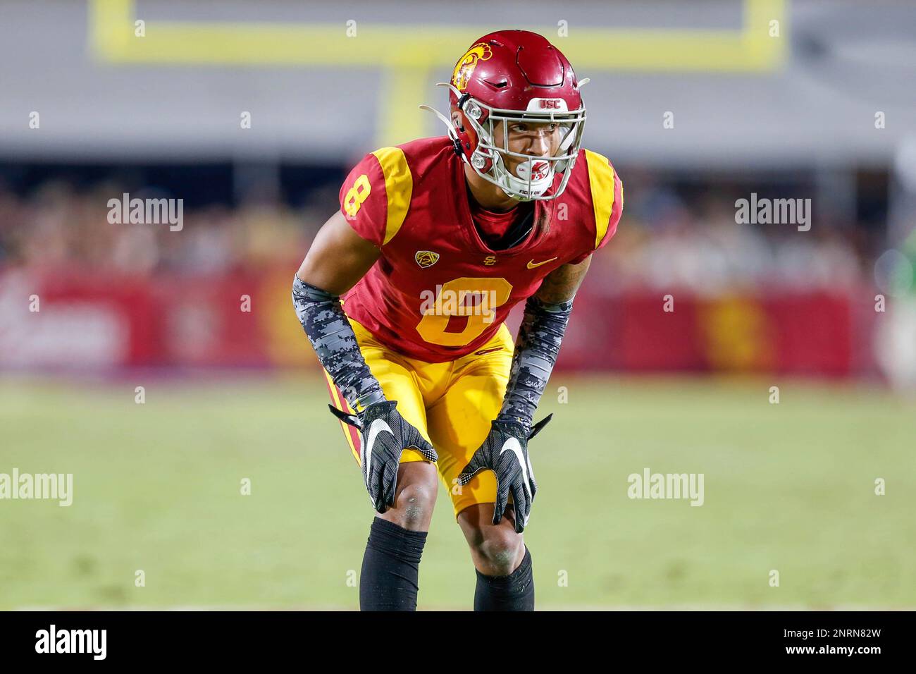 LOS ANGELES, CA NOVEMBER 02 USC Trojans cornerback Chris Steele (8