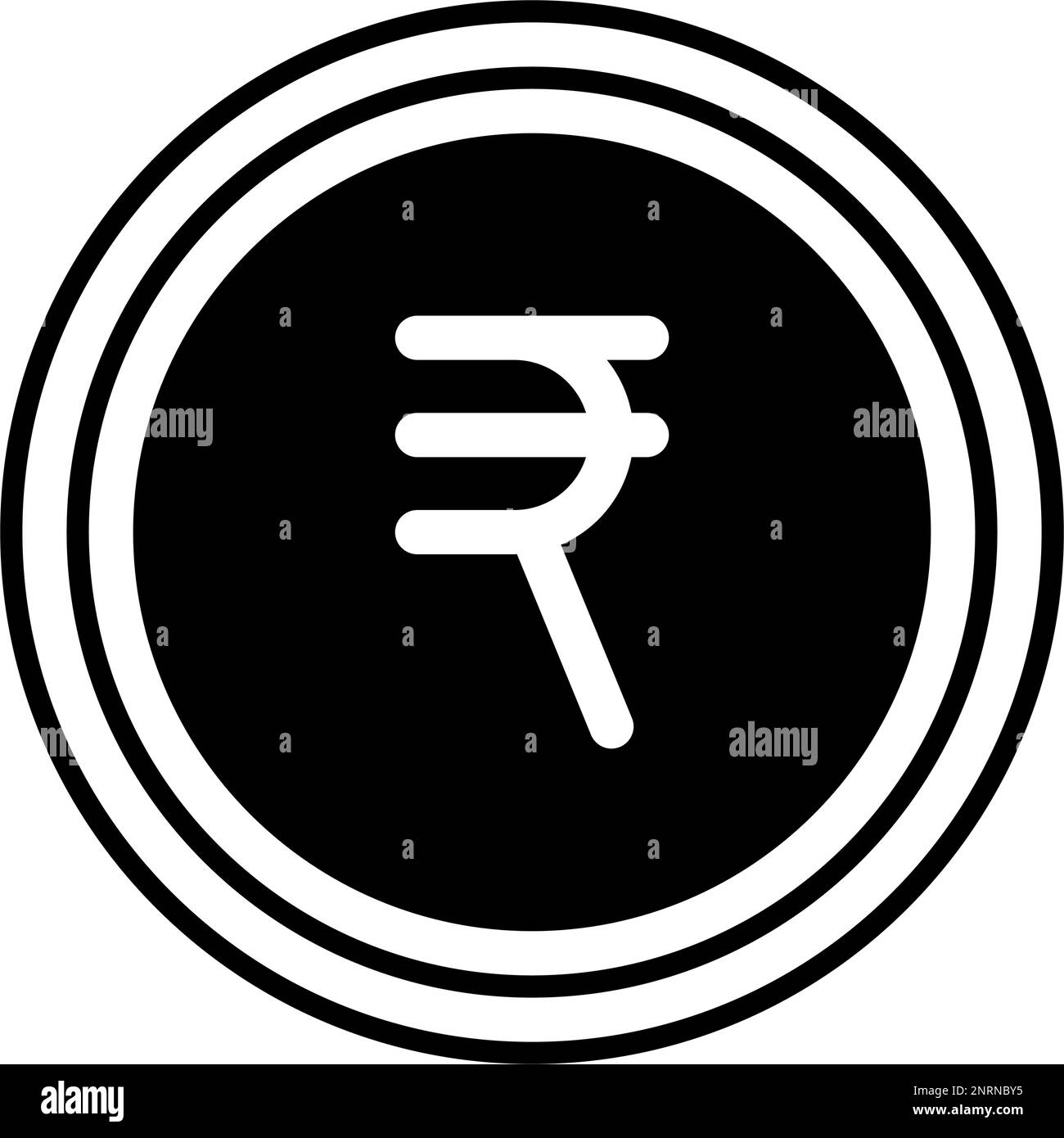 Hand rupee symbol Black and White Stock Photos & Images - Alamy