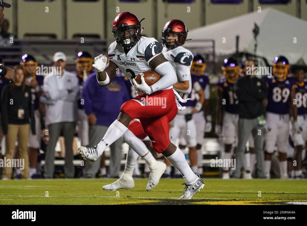 GREENVILLE, NC - NOVEMBER 02: East Carolina Pirates running back ...