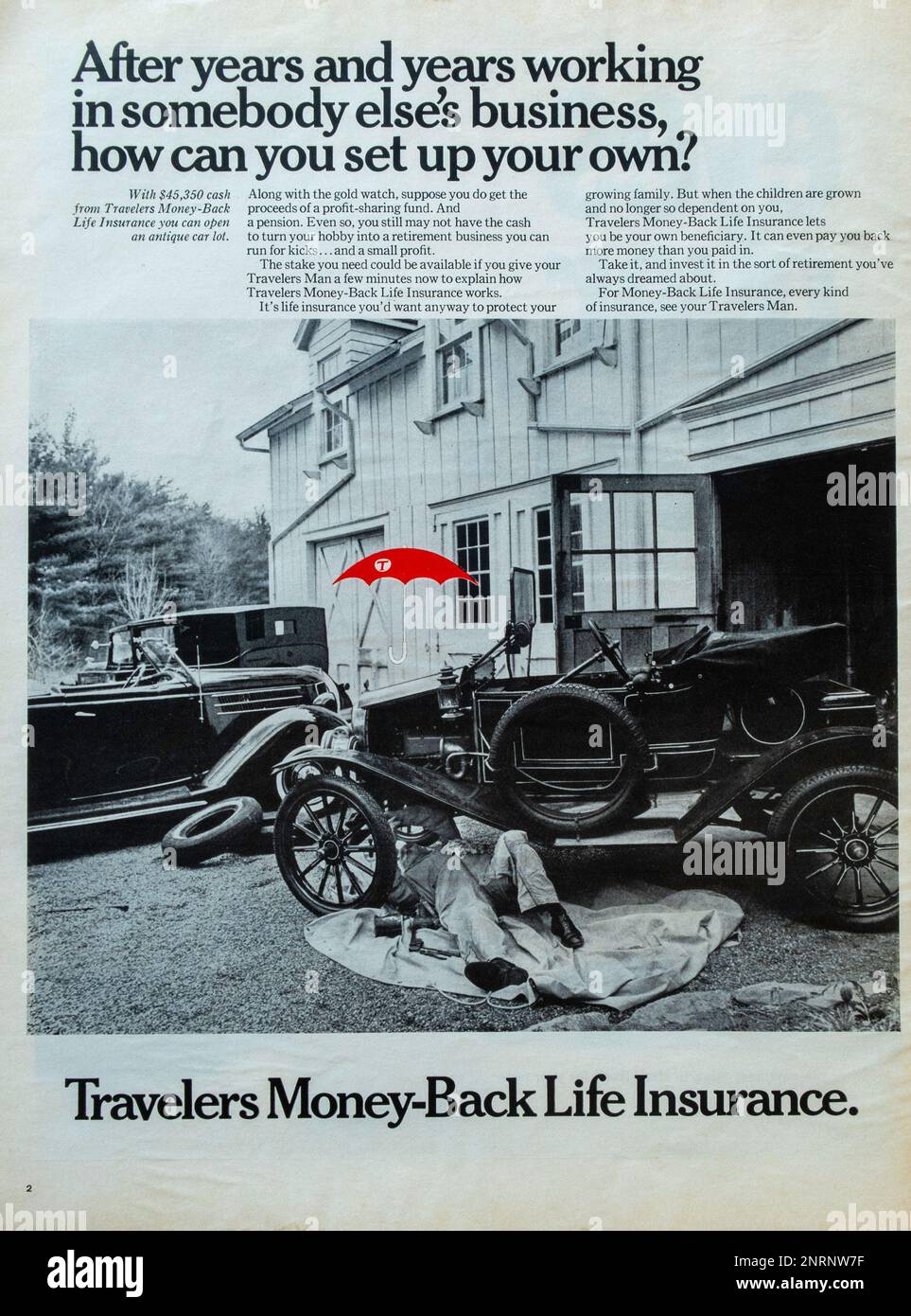 Vintage 'Life' Magazine 10 March 1967 issue Advert, USA Stock Photo