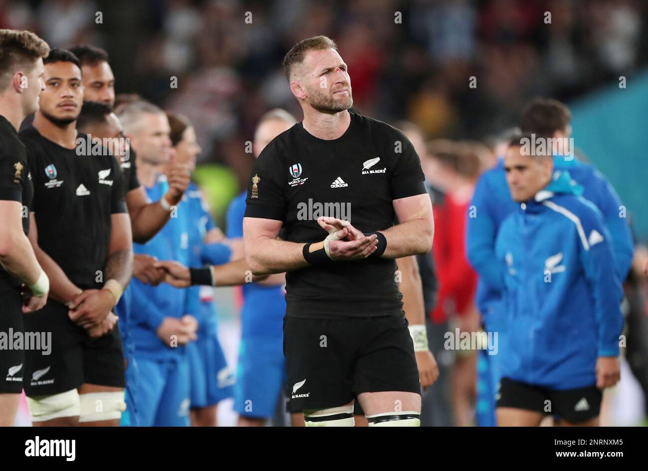 Kieran Reed Rugby New Zealand's Kieran Read and others celebrates after winning the ...