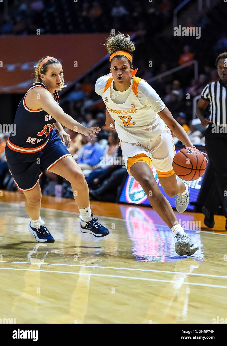 KNOXVILLE, TN - OCTOBER 29: Tennessee Lady Vols forward Rae Burrell (12 ...