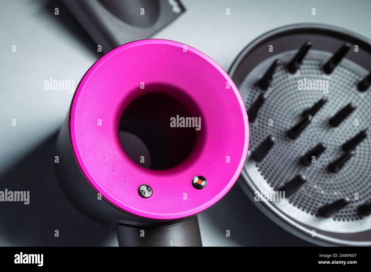 London, UK 2023.02.13 Detailed close up shots of Dyson Supersonic