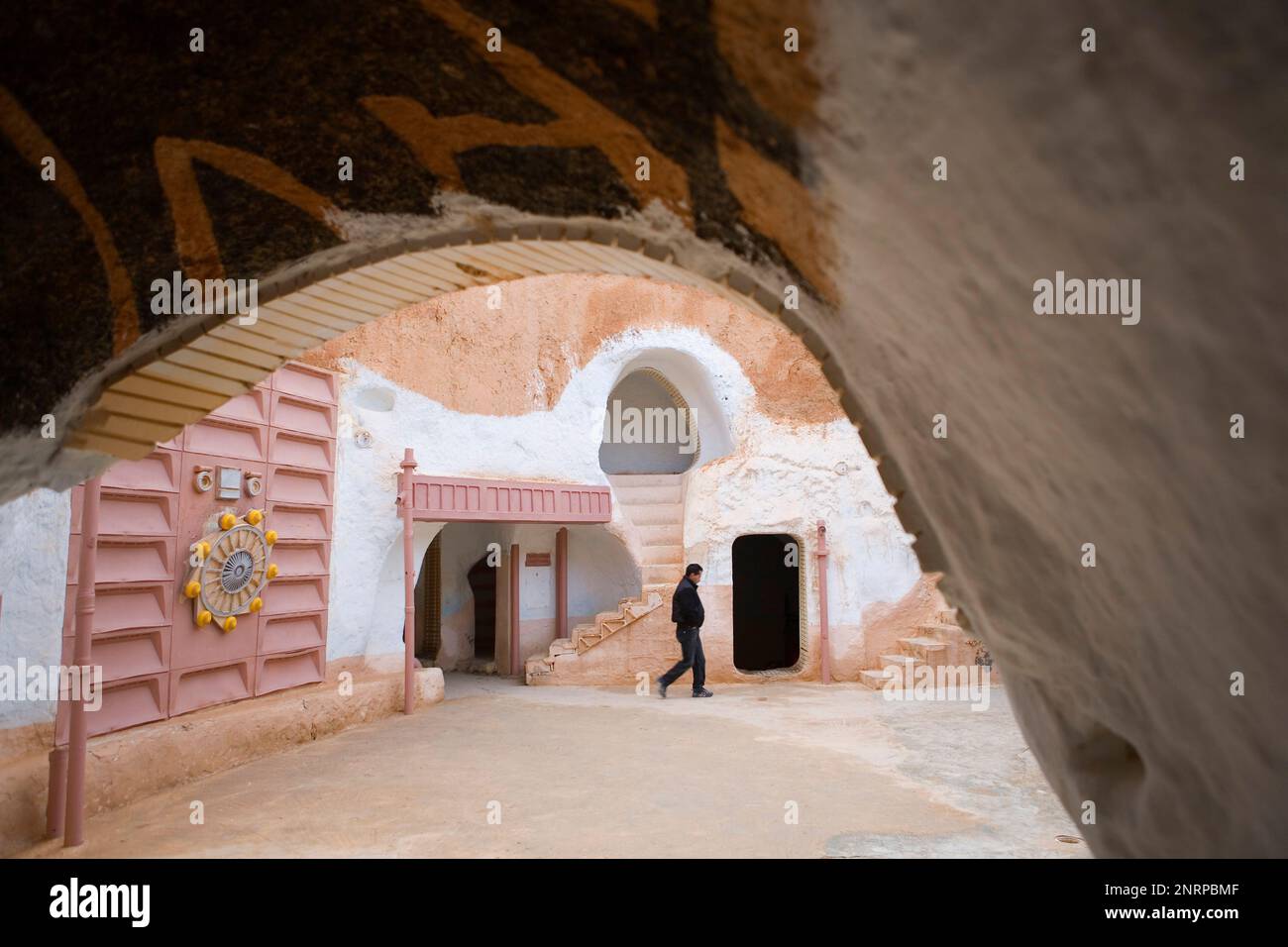Tunisia.Matmata. Troglodyte House. Hotel Sidi Idris. Original ...