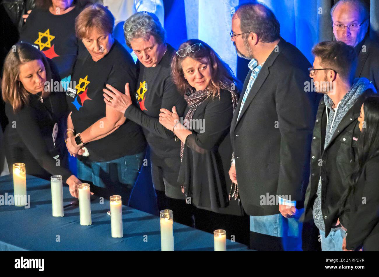 Family members of the 11 victims killed in the Tree of Life shooting