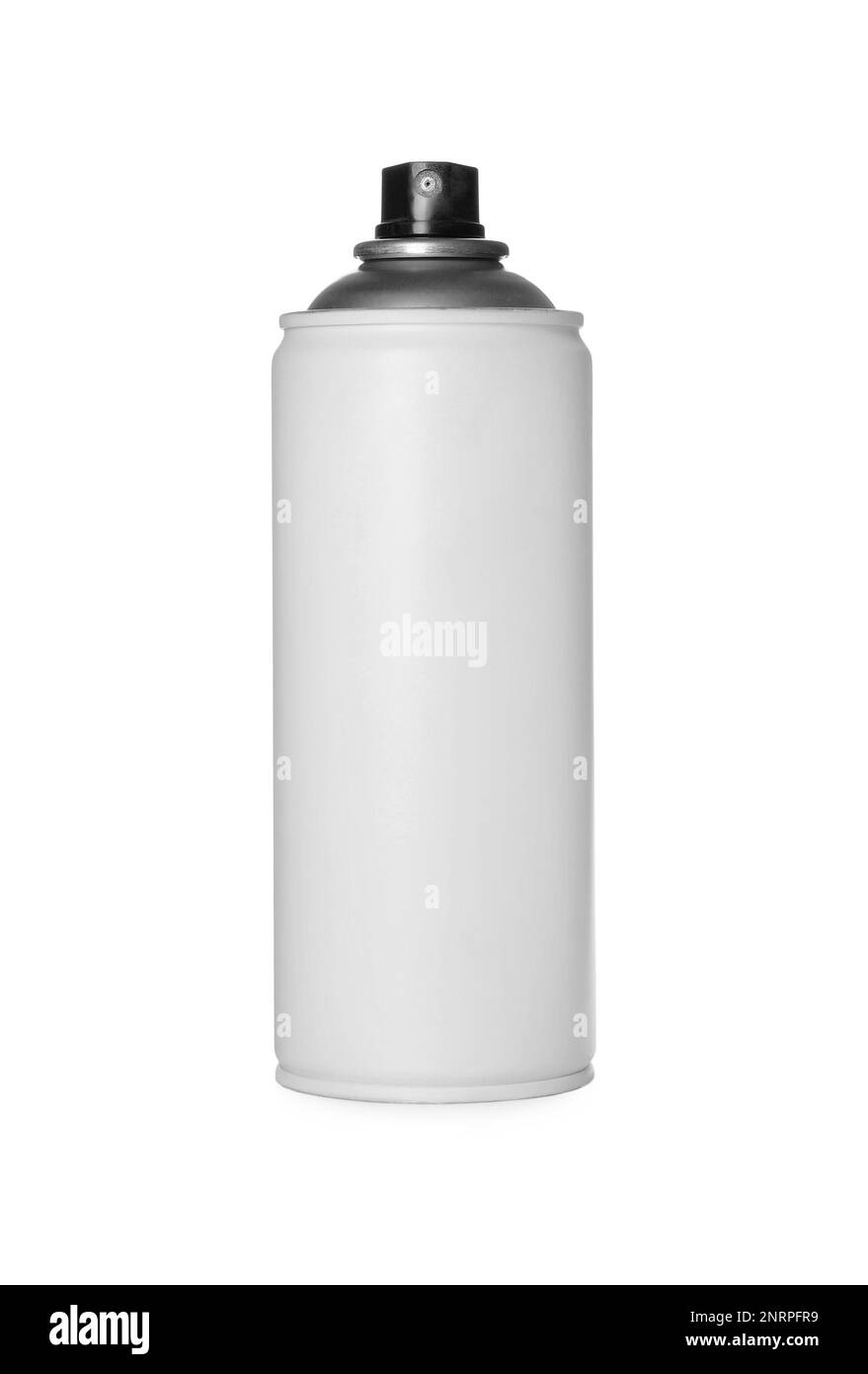 Can of spray paint isolated on white. Graffiti supply Stock Photo Alamy