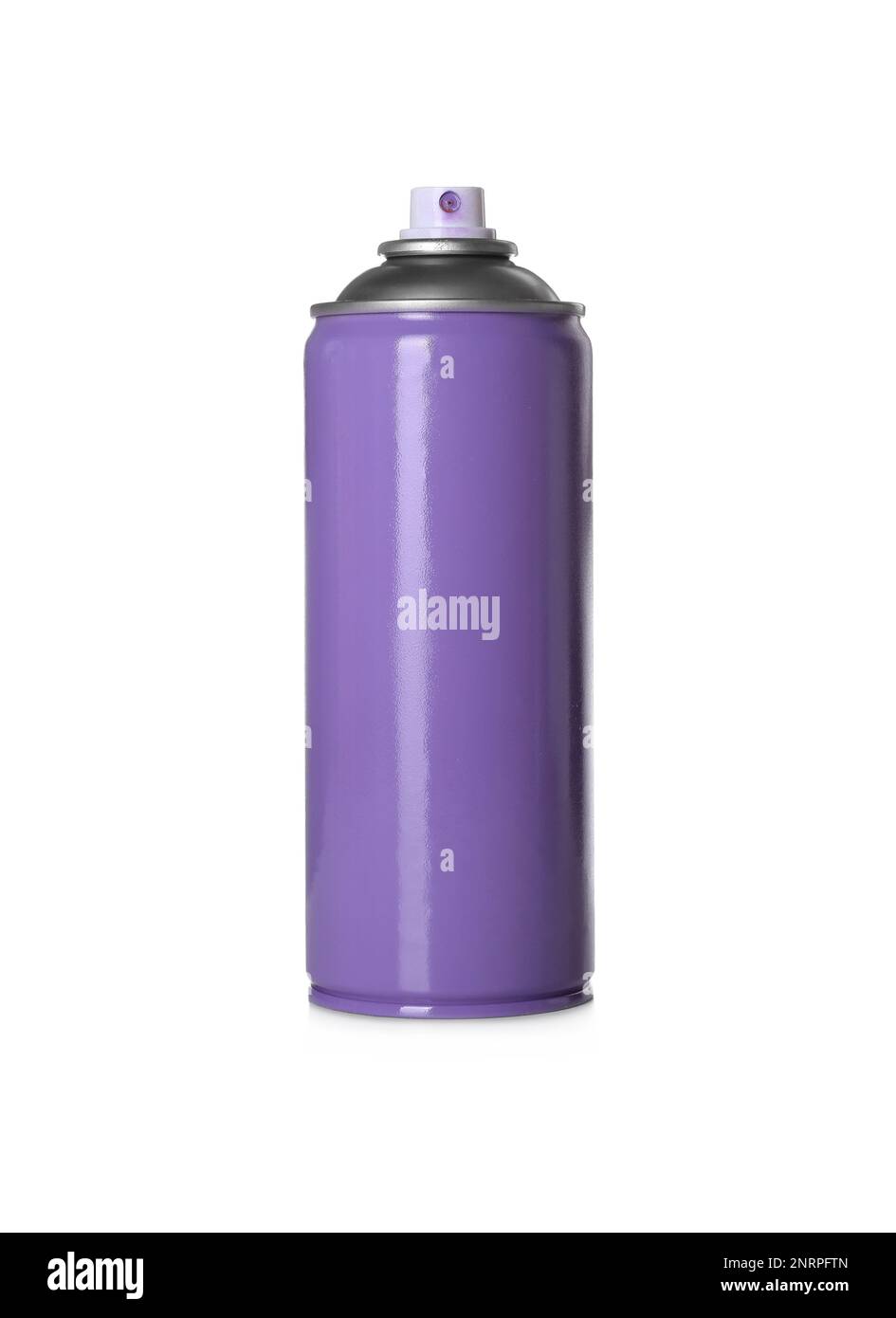 Can of purple spray paint isolated on white. Graffiti supply Stock ...