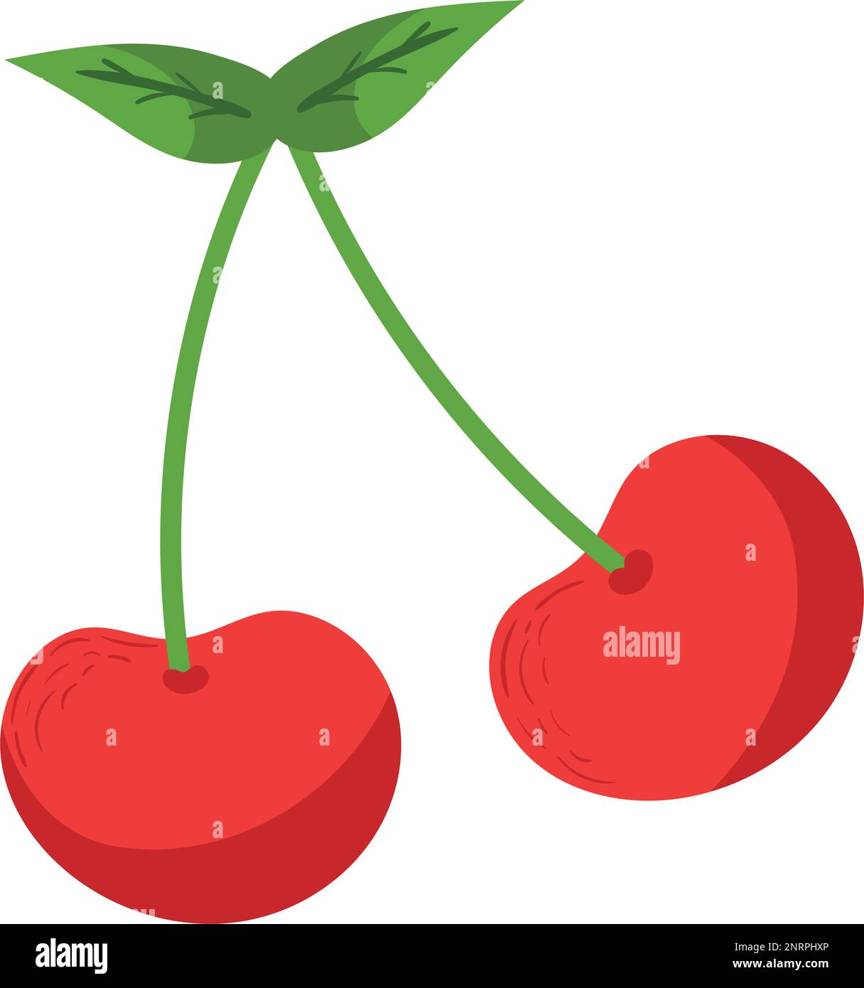 cherry fruit icon Stock Vector Image & Art - Alamy