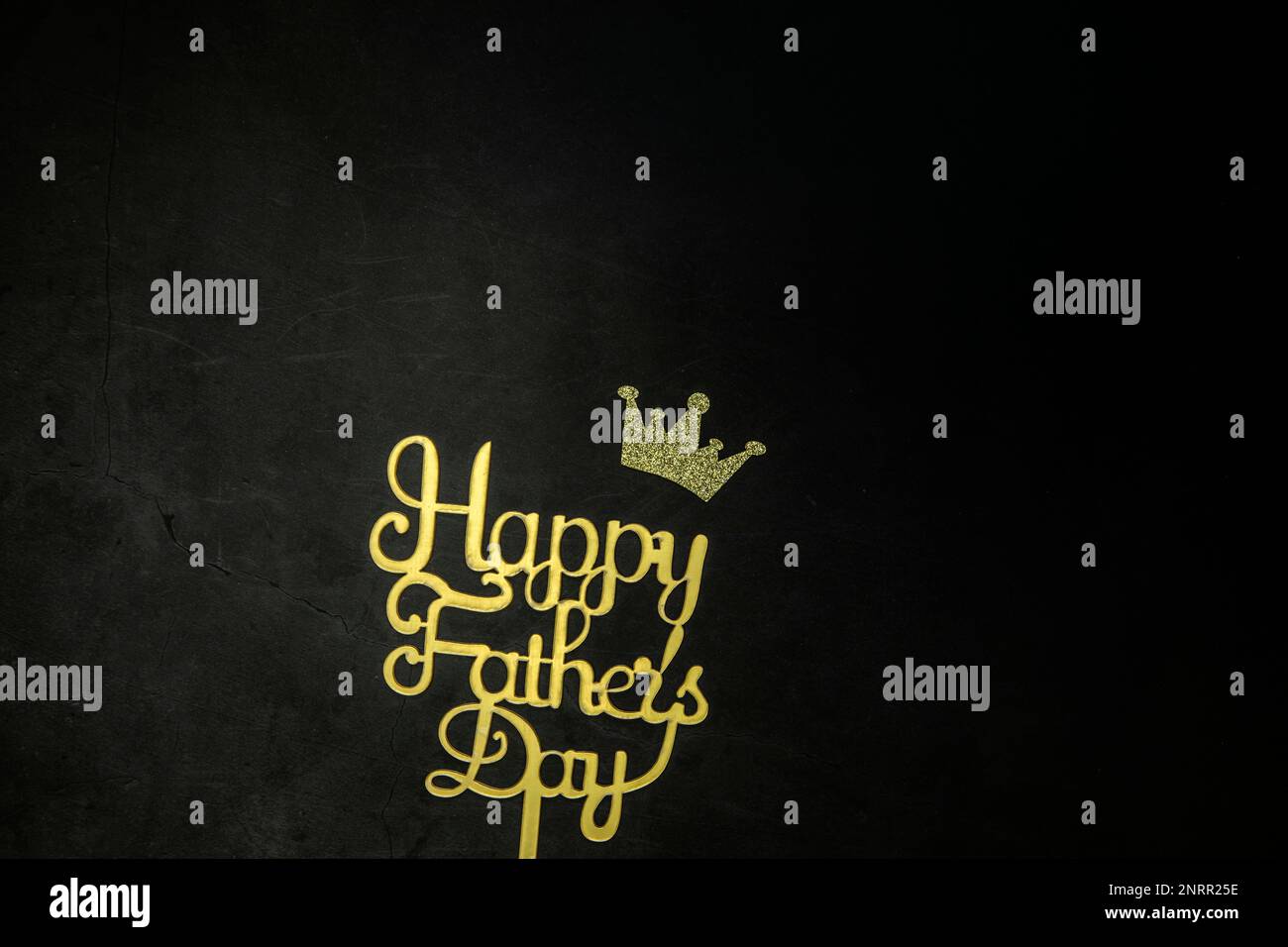 Father Gold Text Design Happy Fathers Day concept. Gold shiny Letters with text Happy Father's ...
