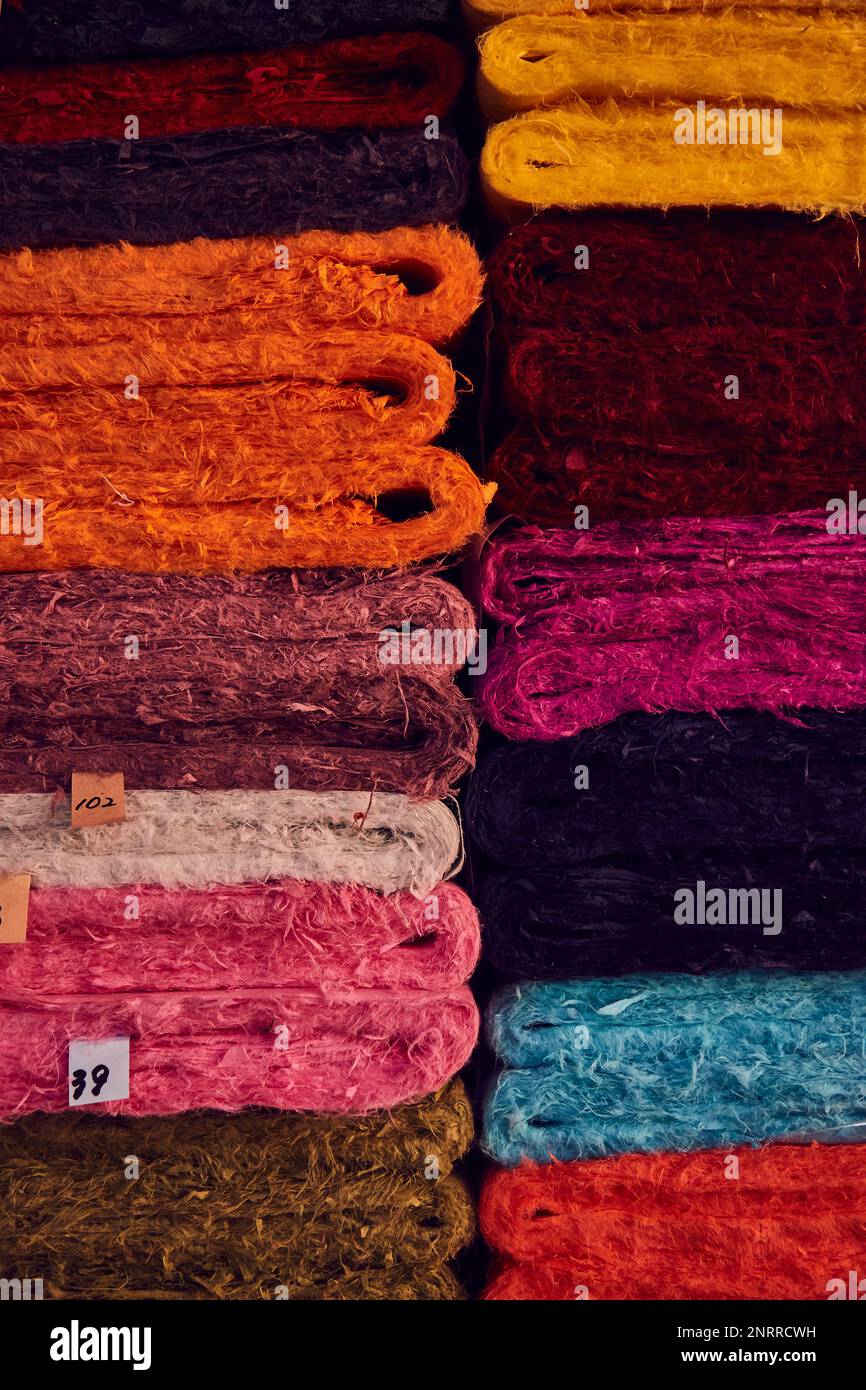 Hanji, traditional Korean paper, paper doll handmade from mulberry