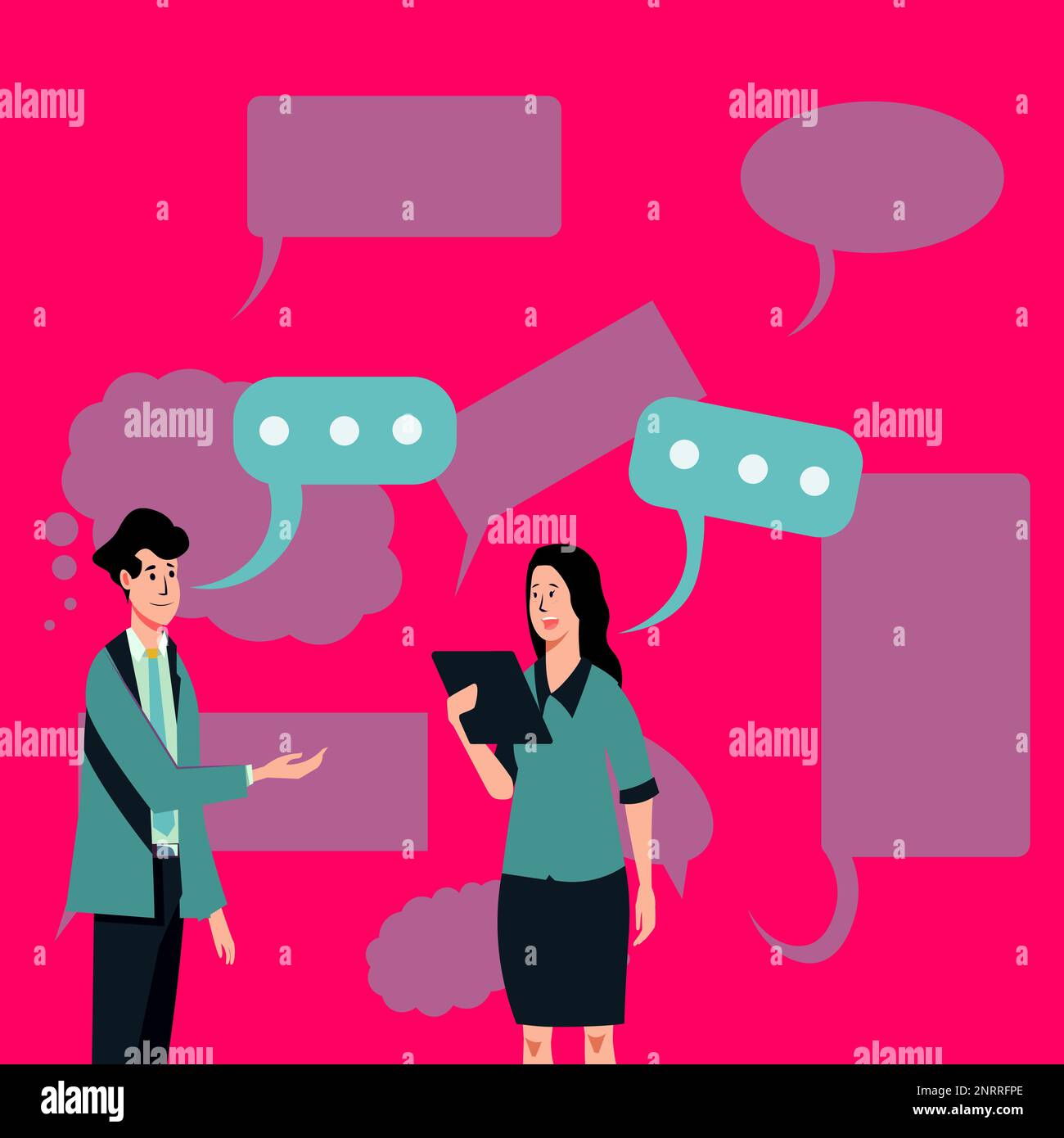 Man bubbles over head Stock Vector Images Alamy