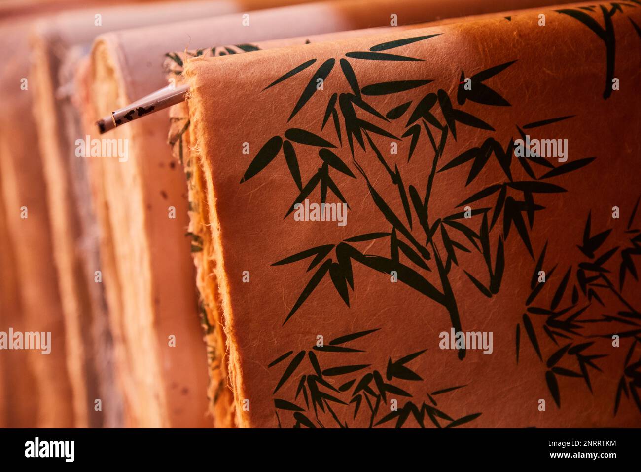 Hanji, traditional Korean paper, paper doll handmade from mulberry