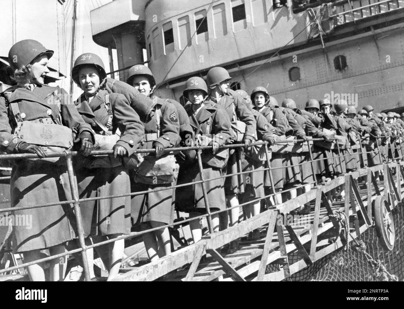 Women's Army Corps WW2 Stock Photo Alamy