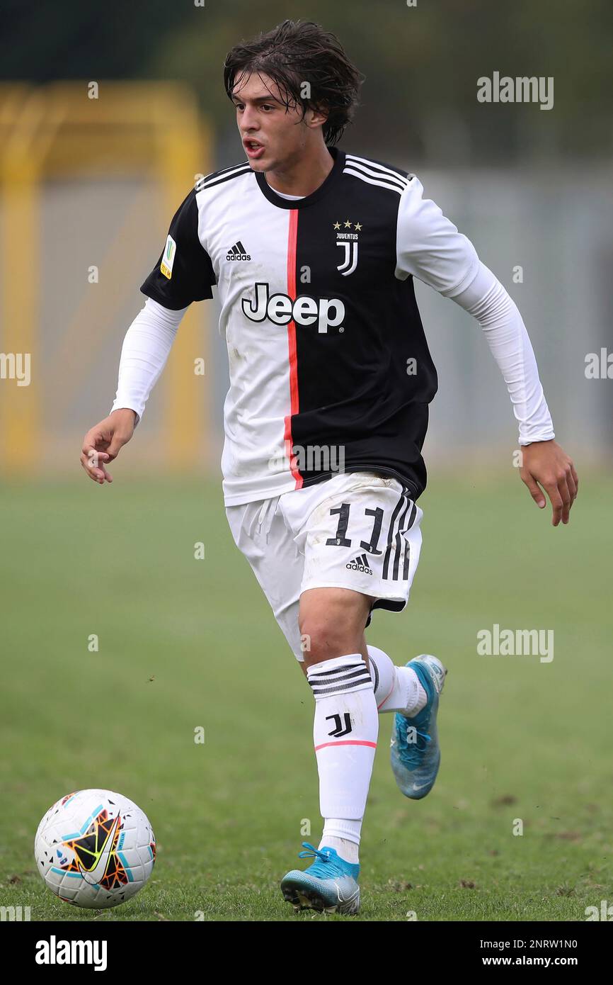 Pablo Moreno of Juventus during the Campionato Primavera match at Stadio  Ernesto Breda, San Giovanni. Picture date: 6th October 2019. Picture credit  should read: Jonathan Moscrop/Sportimage via PA Images Stock Photo -