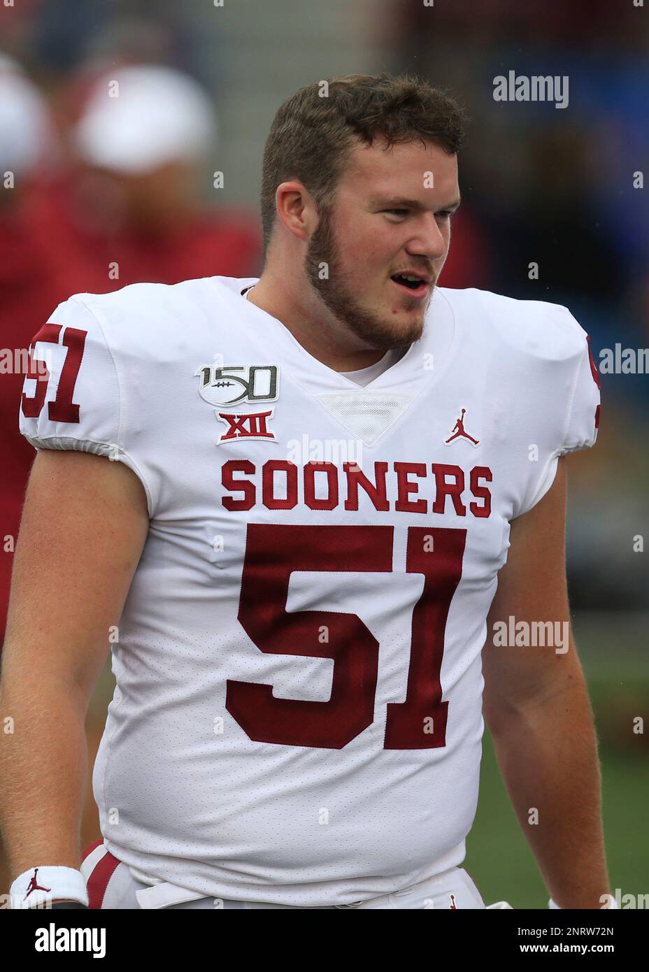 LAWRENCE, KS - OCTOBER 05: Oklahoma Sooners long snapper Kasey Kelleher